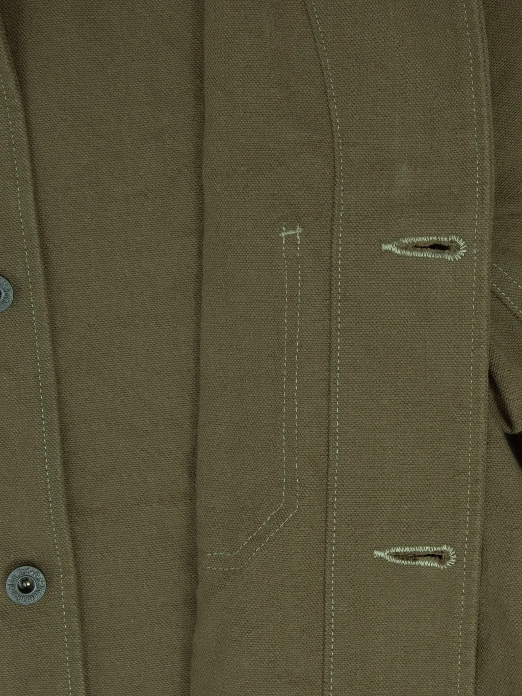 ONI Denim 03100-HOX-OLG 14oz "Heavy Oxford Olive Green" Coverall