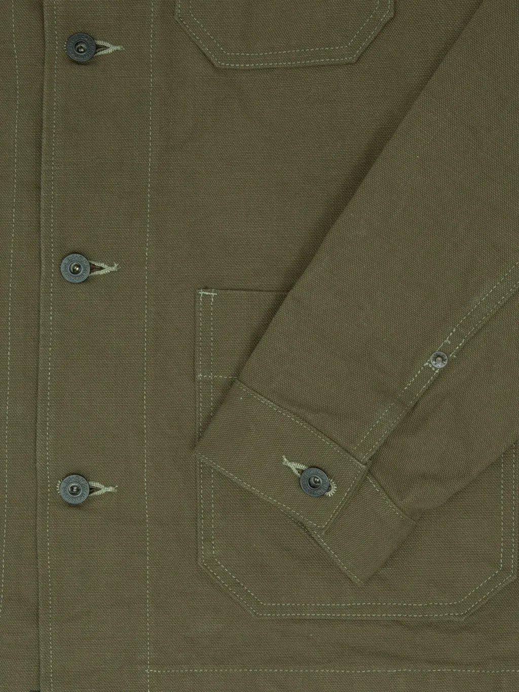 ONI Denim 03100-HOX-OLG 14oz "Heavy Oxford Olive Green" Coverall