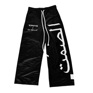 ONYX NYLON BOTTOMS IN BLACK