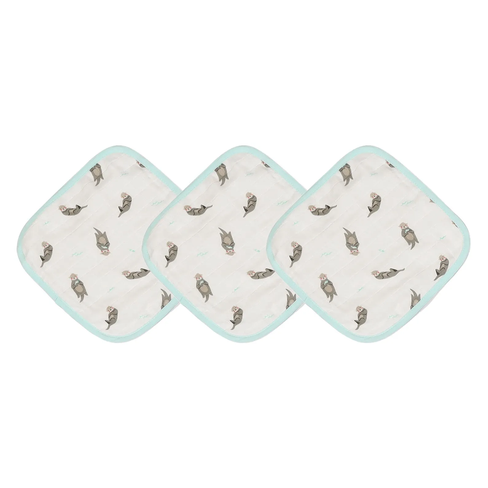 Otter Washcloth Set