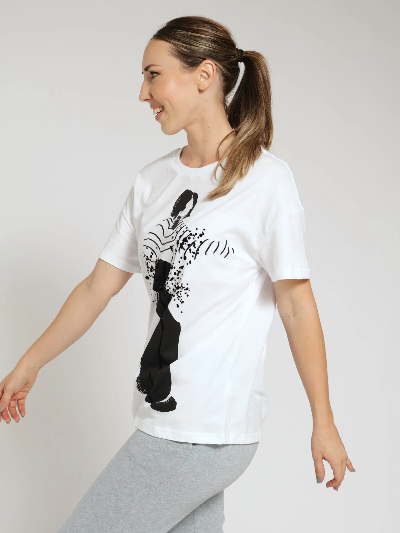 Oversized Tee - Bright White
