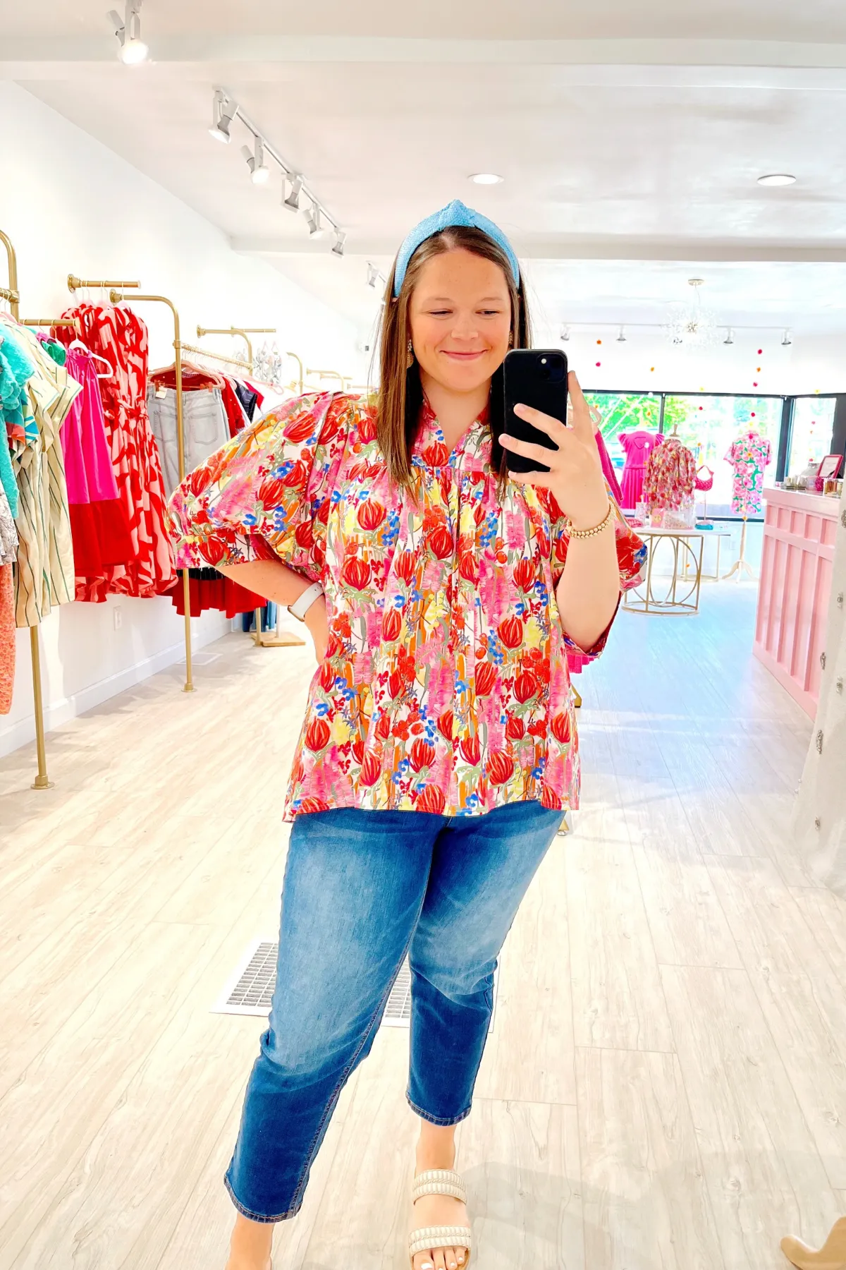 Plus On the Bright Side Blouse