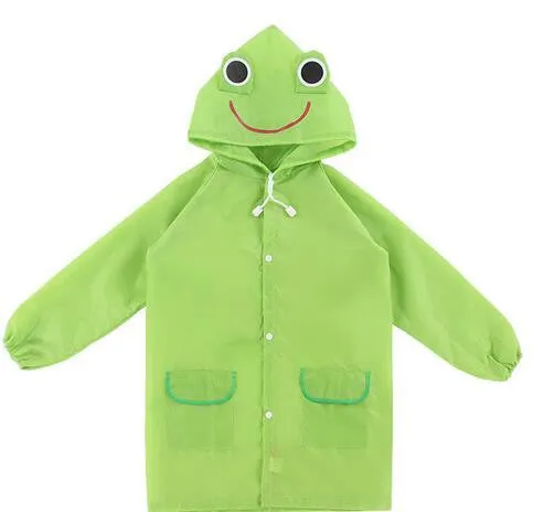 Poncho Waterproof Kids Rain Coat For children Raincoat Rainwear/Rainsuit,Kids boy girl Animal Style Raincoat