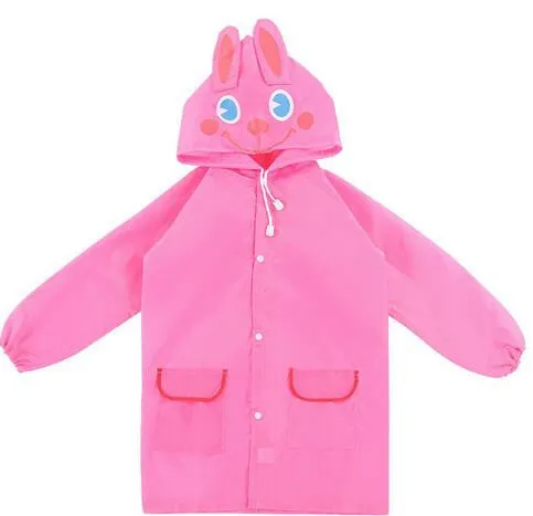 Poncho Waterproof Kids Rain Coat For children Raincoat Rainwear/Rainsuit,Kids boy girl Animal Style Raincoat