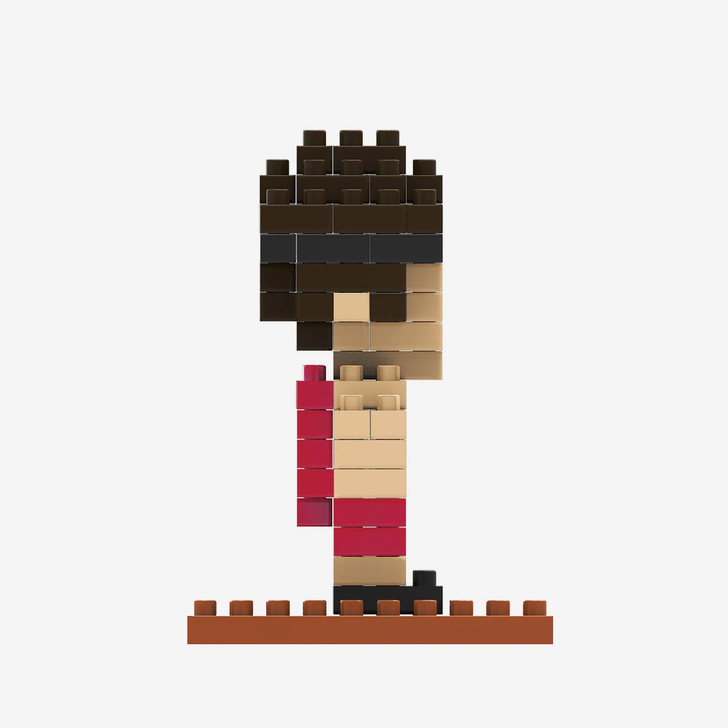 Portland Trail Blazers BRXLZ Mini Player