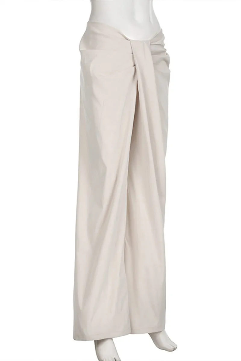 PR3327 Wide Leg Casual Pants