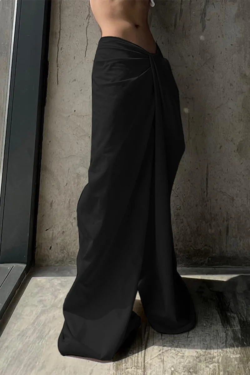 PR3327 Wide Leg Casual Pants
