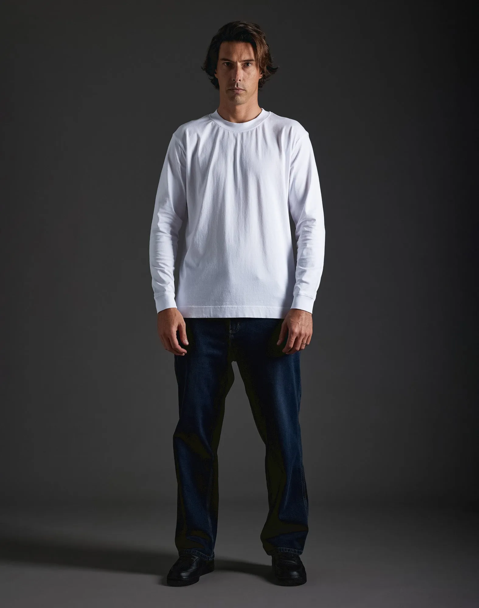 Pull-in TSH Long Sleeve White