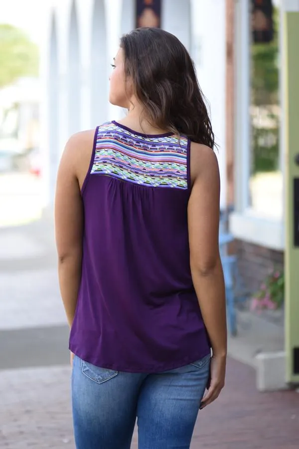 Purple Tank Top