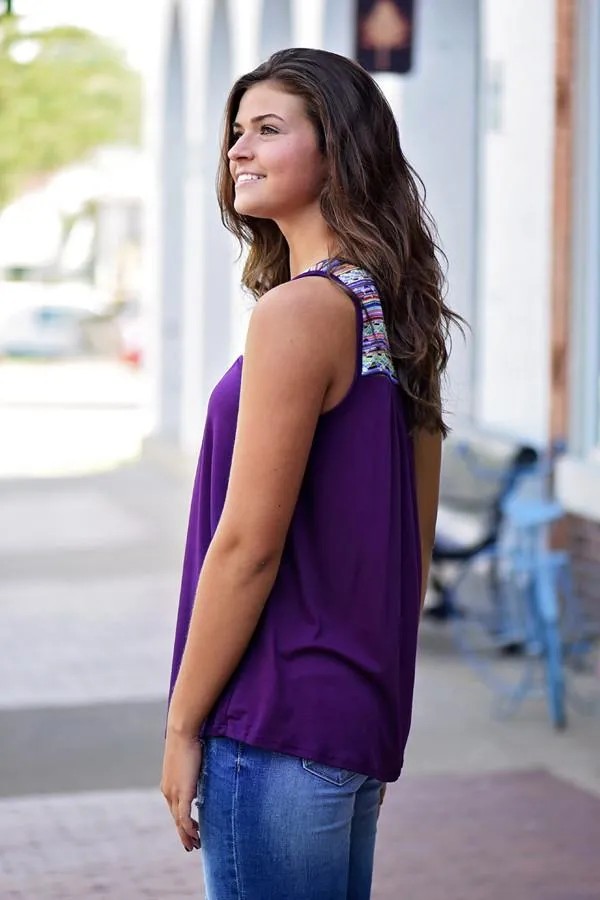 Purple Tank Top