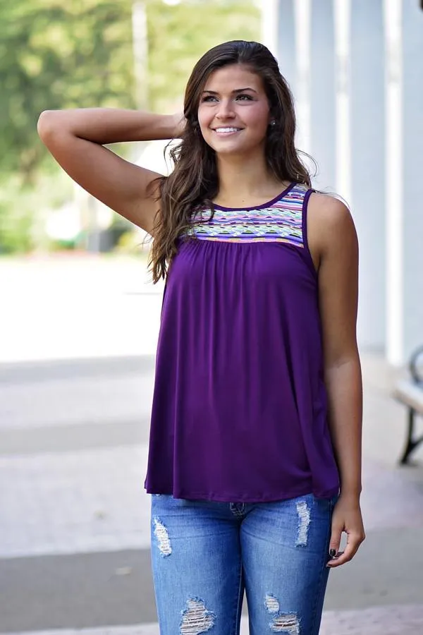 Purple Tank Top