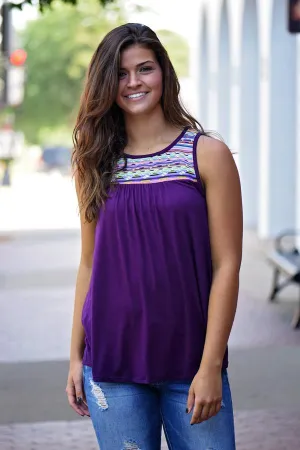Purple Tank Top
