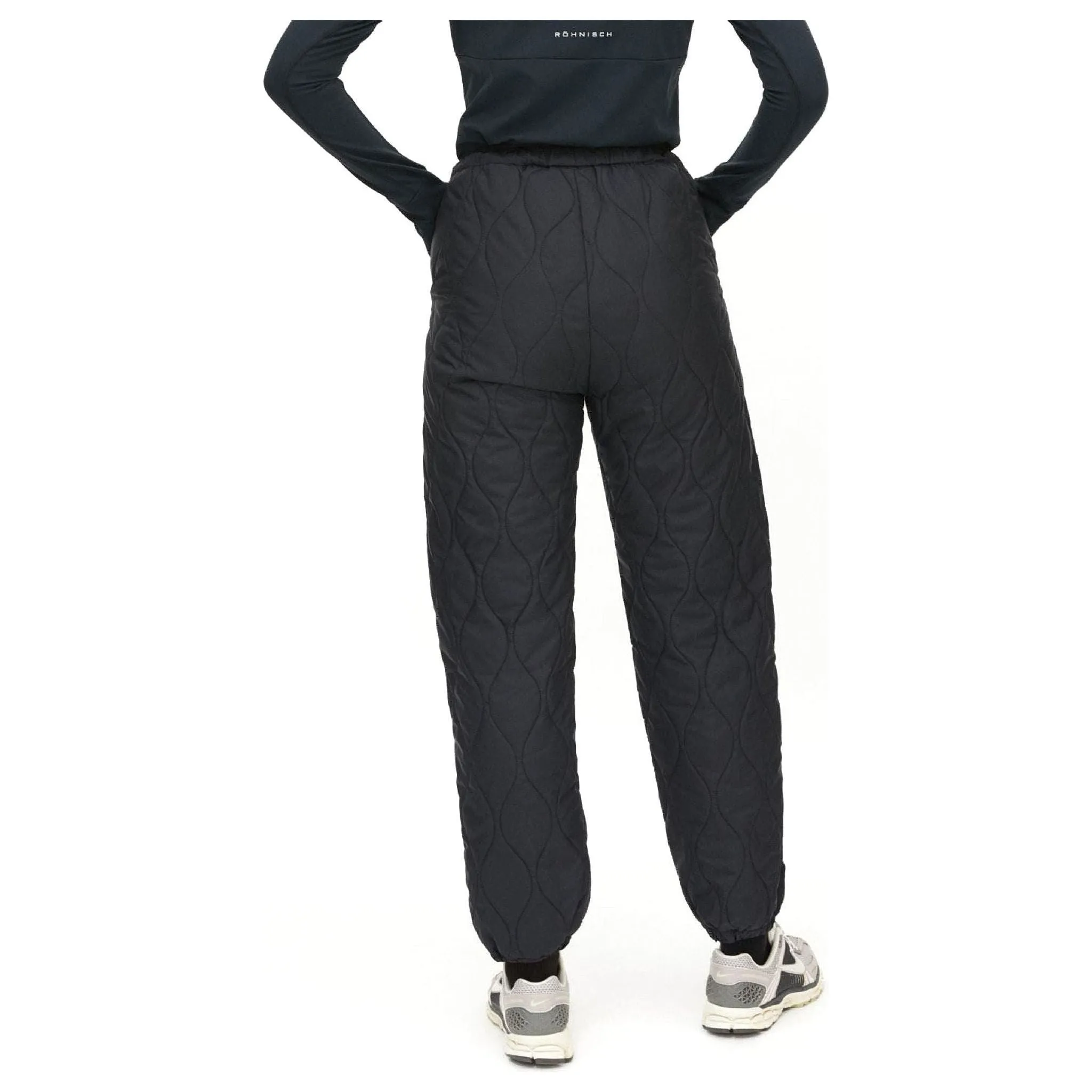 Quilted Pants, Black