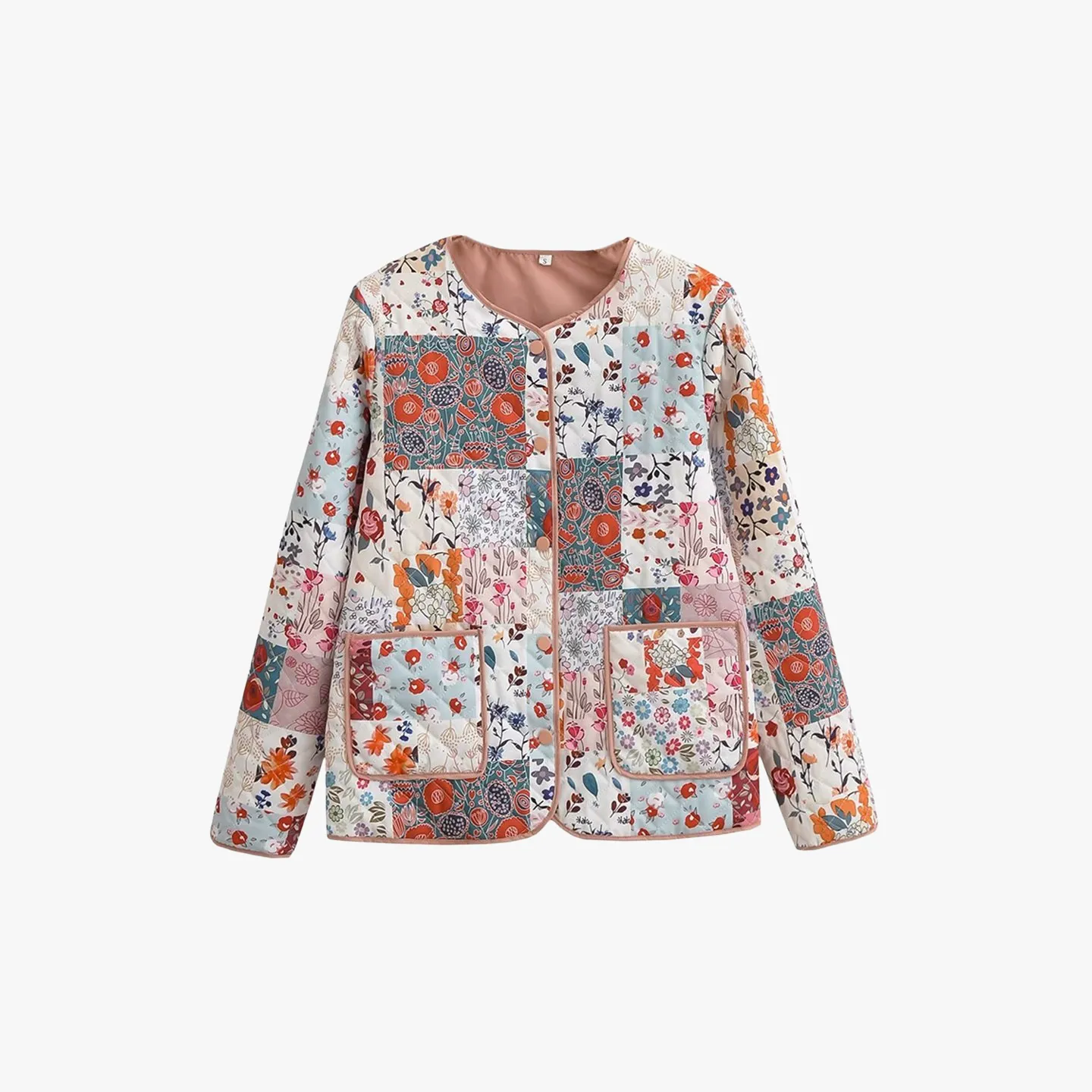 Quilted Patchwork Jacket: Bohemian Chic Style