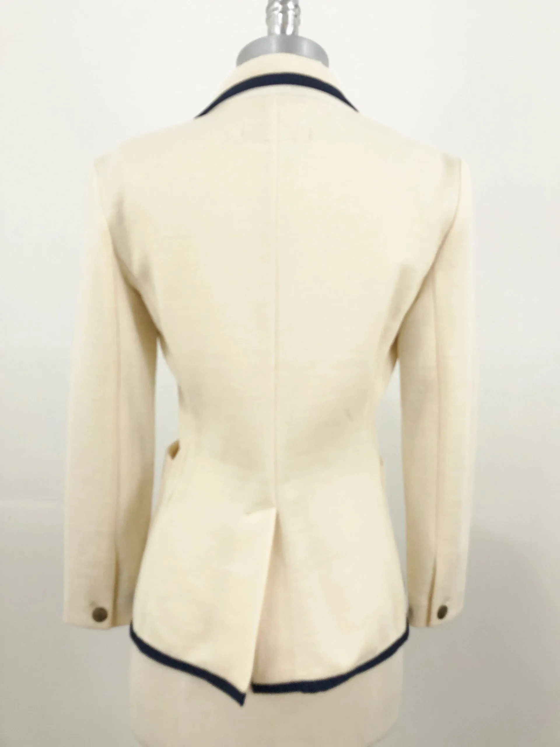 Rag & Bone Ivory Knit Blazer Size S