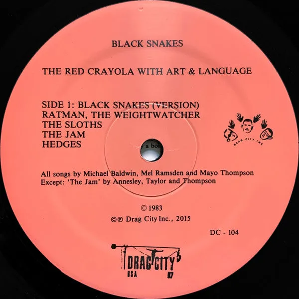Red Crayola, The –  Black Snakes – New LP