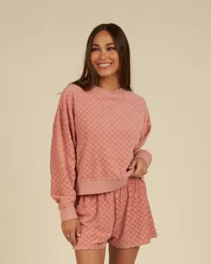 RELAXED SHORT | PINK CHECK