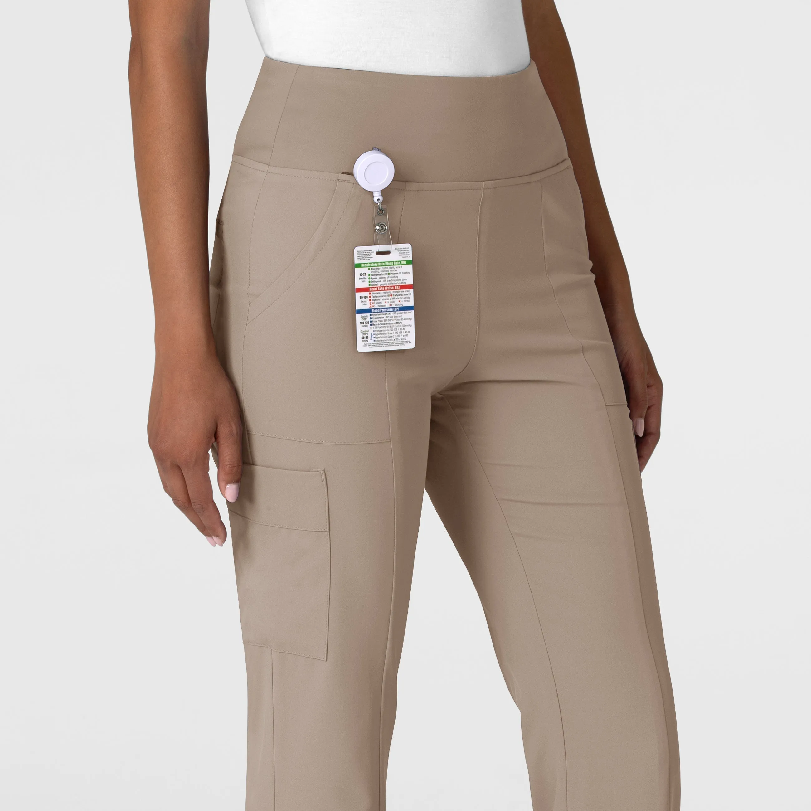 RENEW 5534 Cargo Flare Scrub Pants Haze