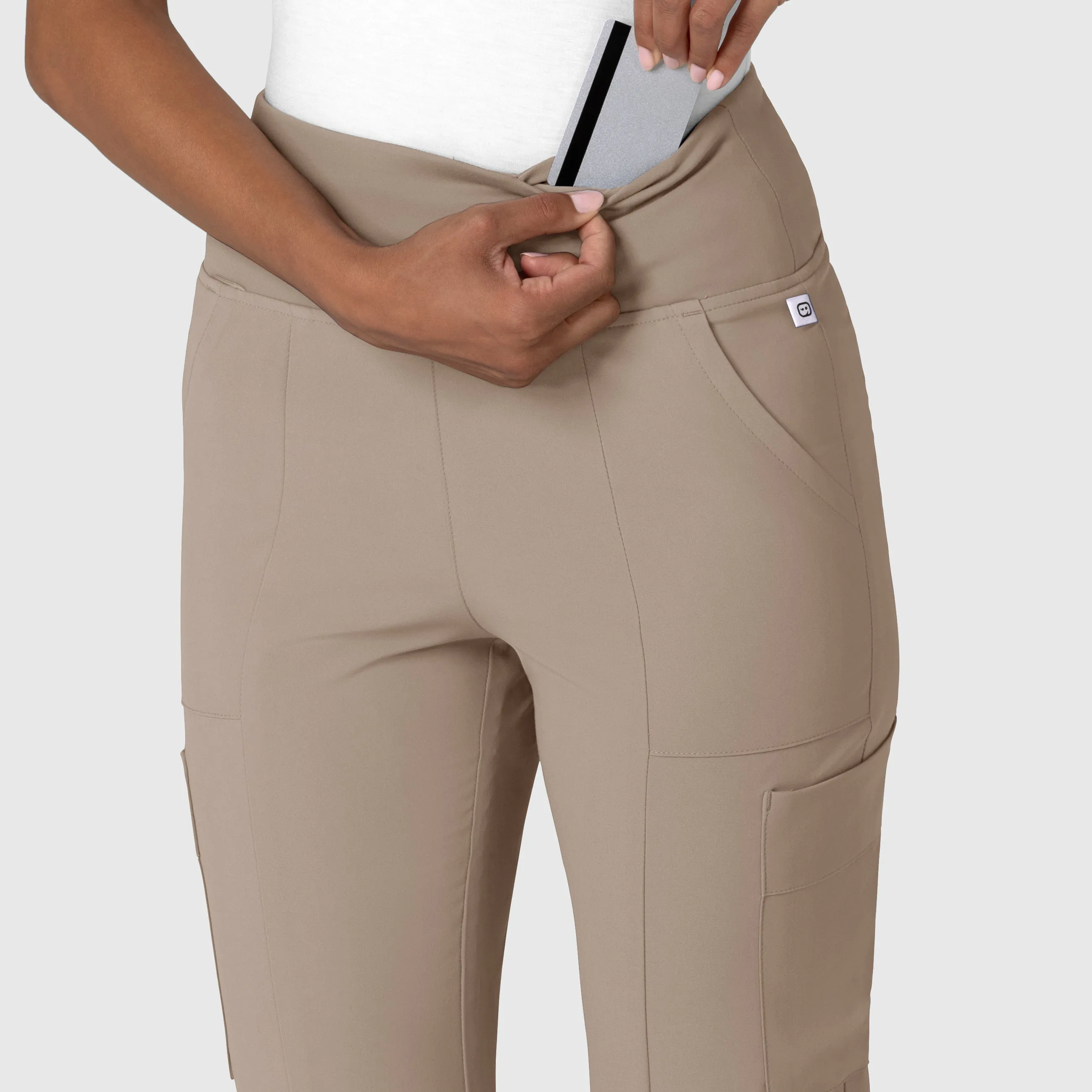 RENEW 5534 Cargo Flare Scrub Pants Haze