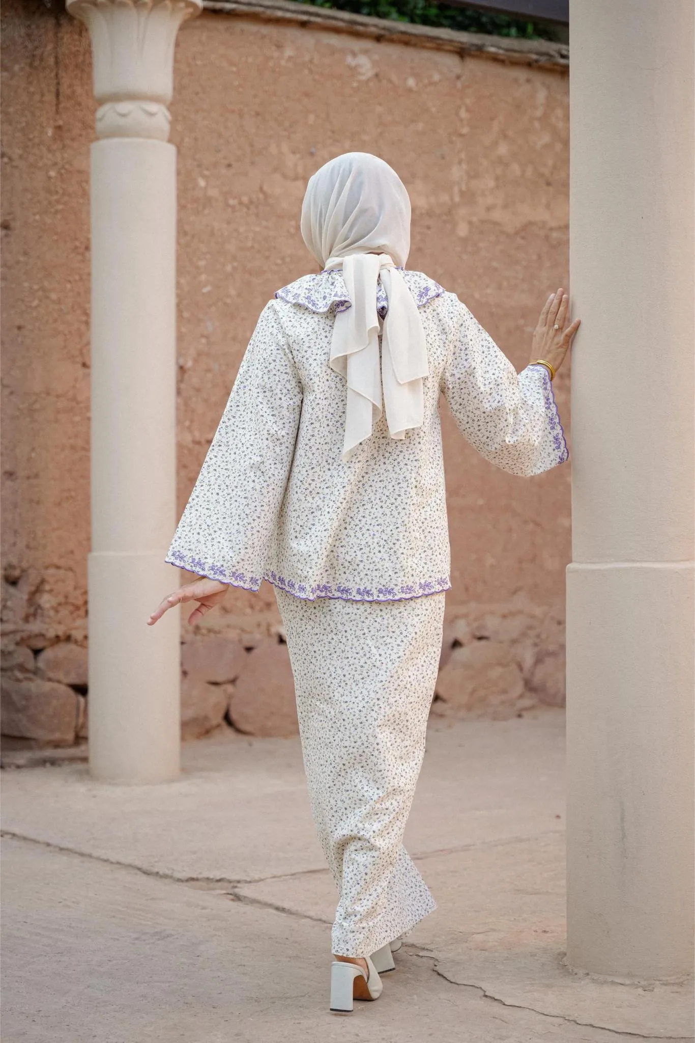 ROSEMARY KURUNG IN VIOLET