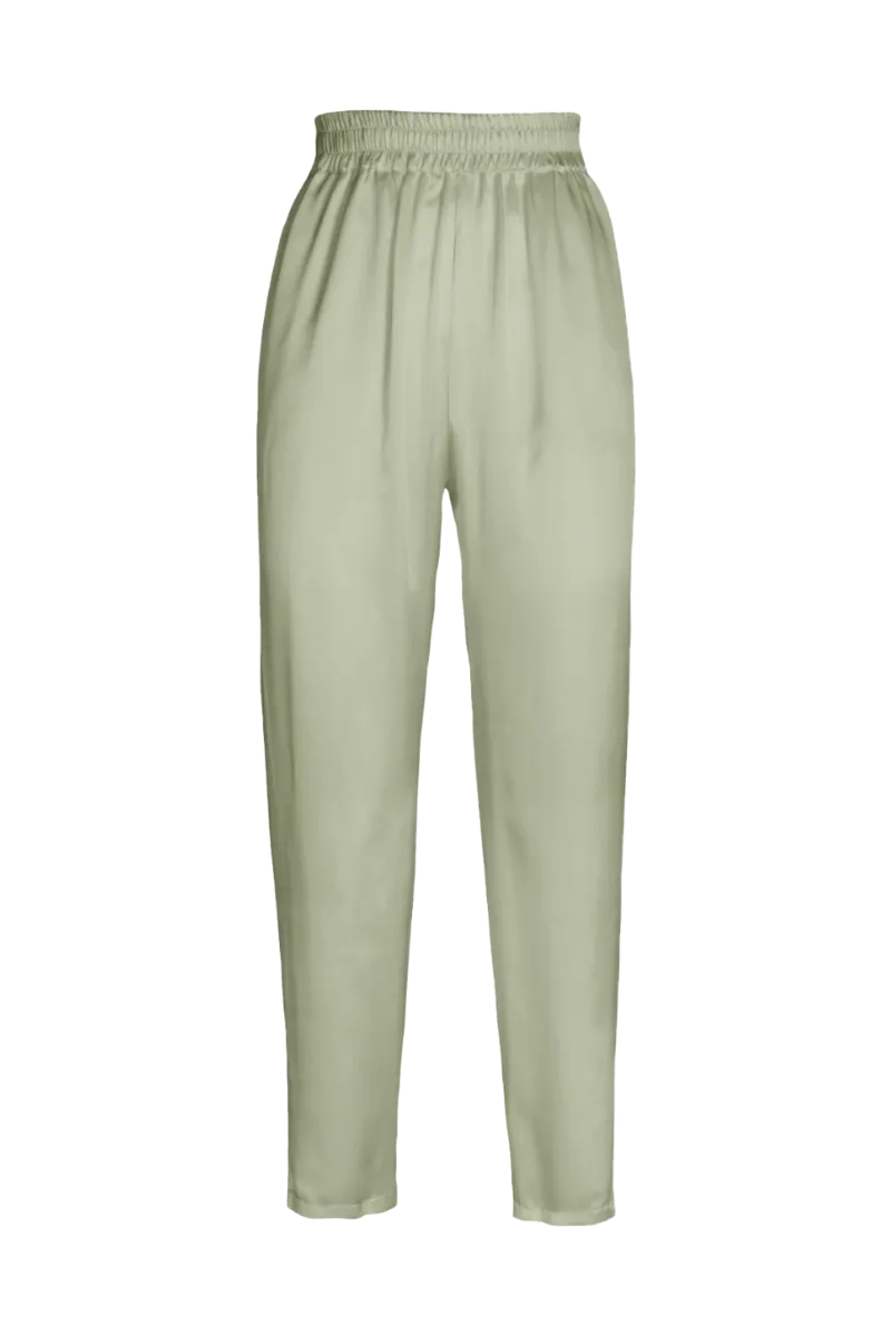 ROY TEA: ORGANIC SILK PANTS