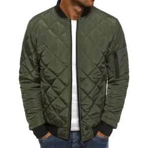 Ruben – Men’s Diamond Pattern Jacket