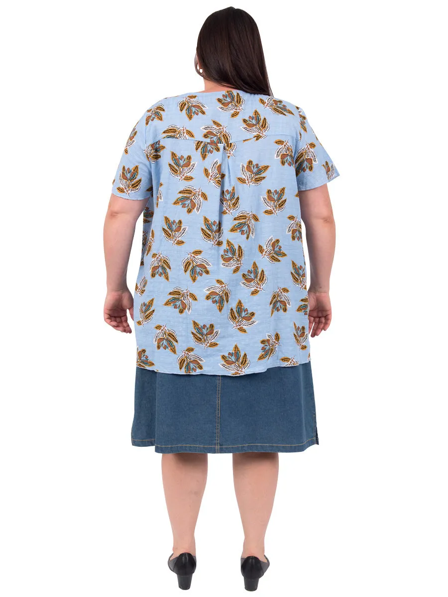 Run Around Layered Top - Print**