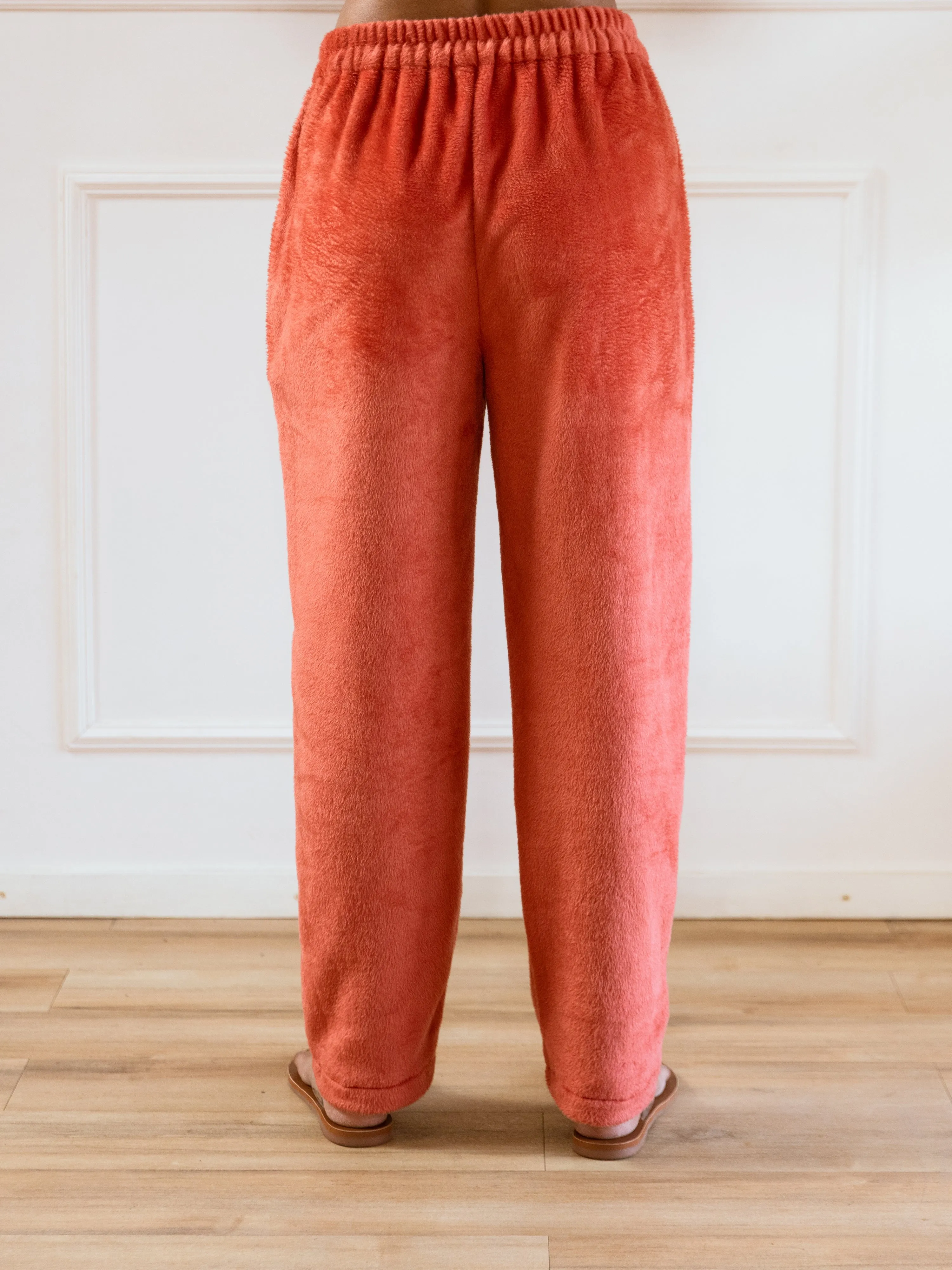 Rust Super Soft Woollen Cardigan Set