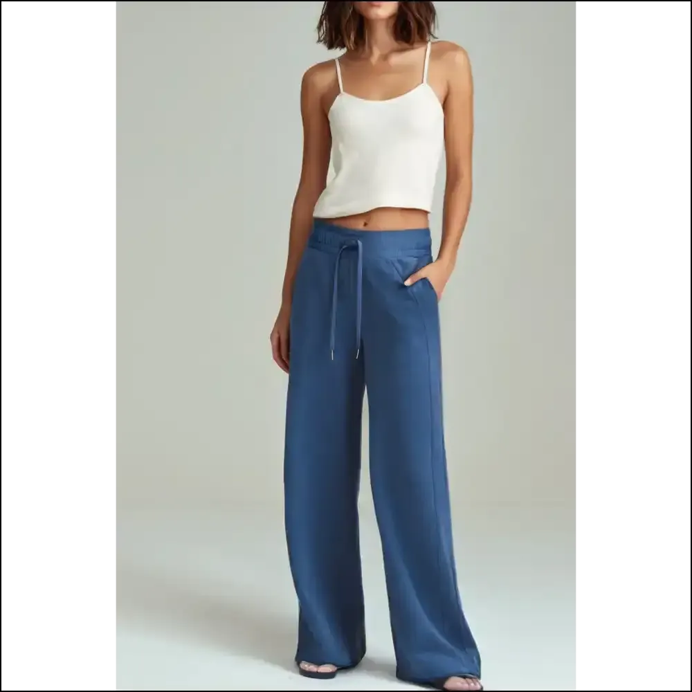 Sail Blue Pants: High Waist, High Hopes, Low Effort  💙 Needful Things