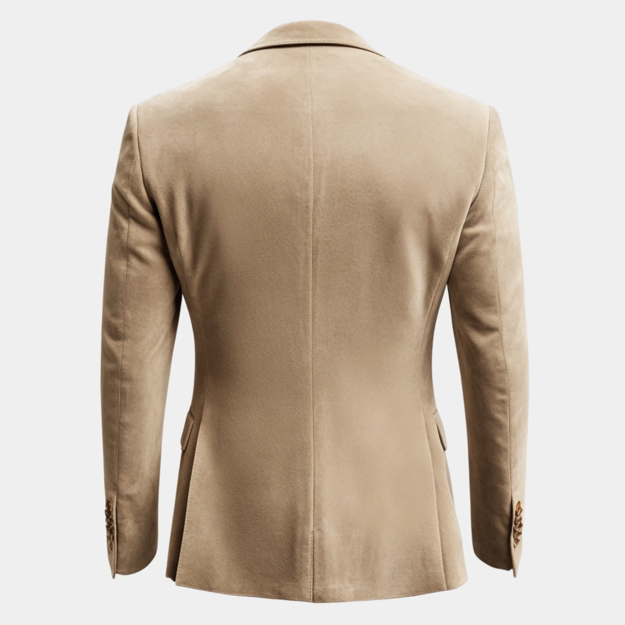 SANDSTONE MOGUL DEERSKIN FLEECE BLAZER