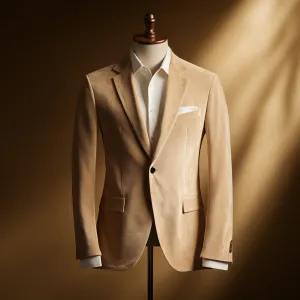 SANDSTONE MOGUL DEERSKIN FLEECE BLAZER