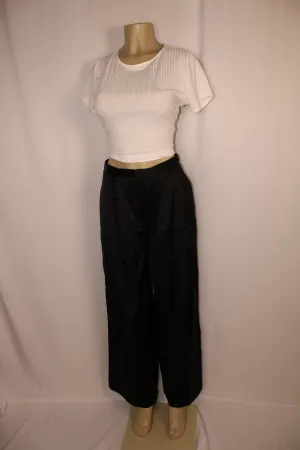 SATIN SLACKS