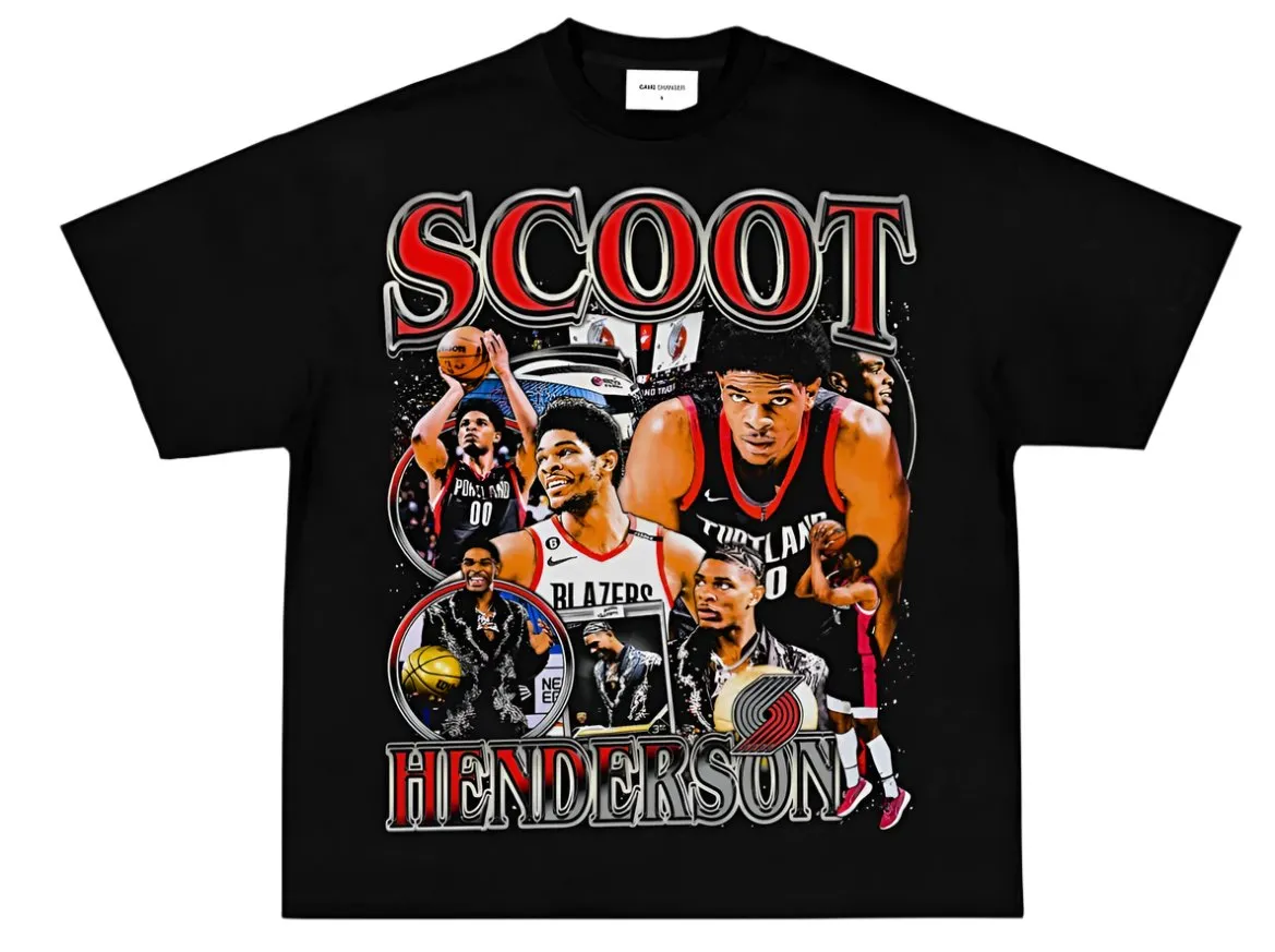 SCOOT HENDERSON BLACK TEE