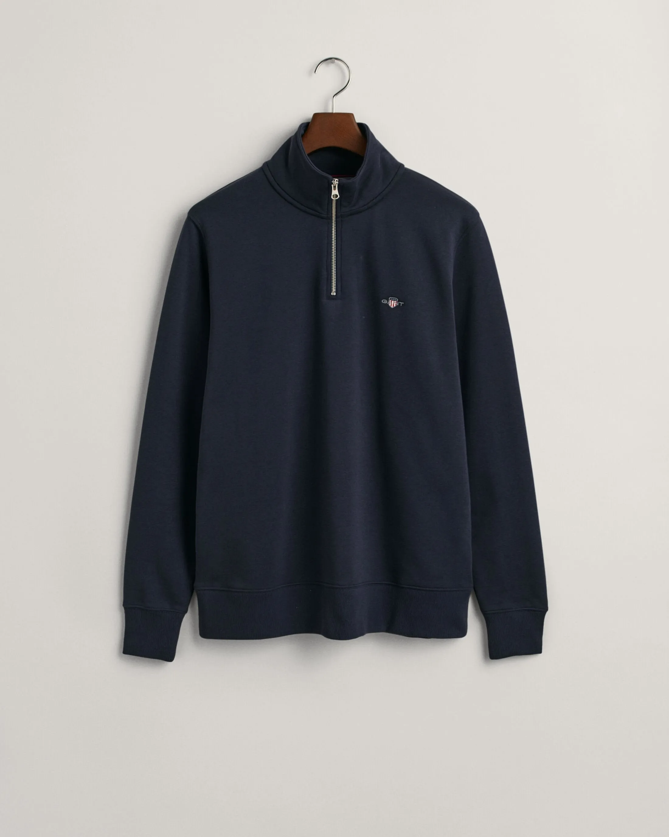 Shield Half-Zip Sweatshirt in Navy