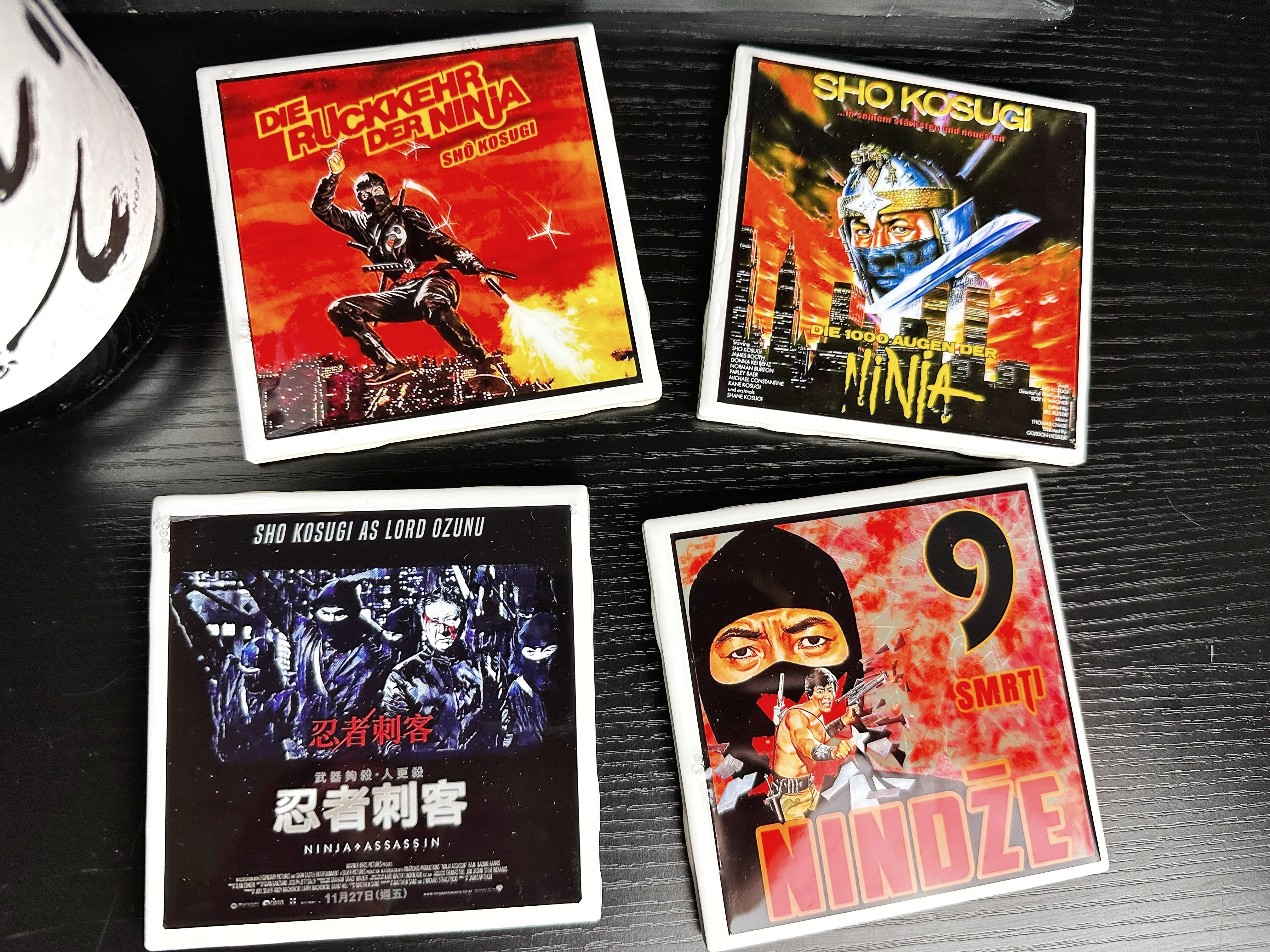 SHO KOSUGI CERAMIC COASTER SETS