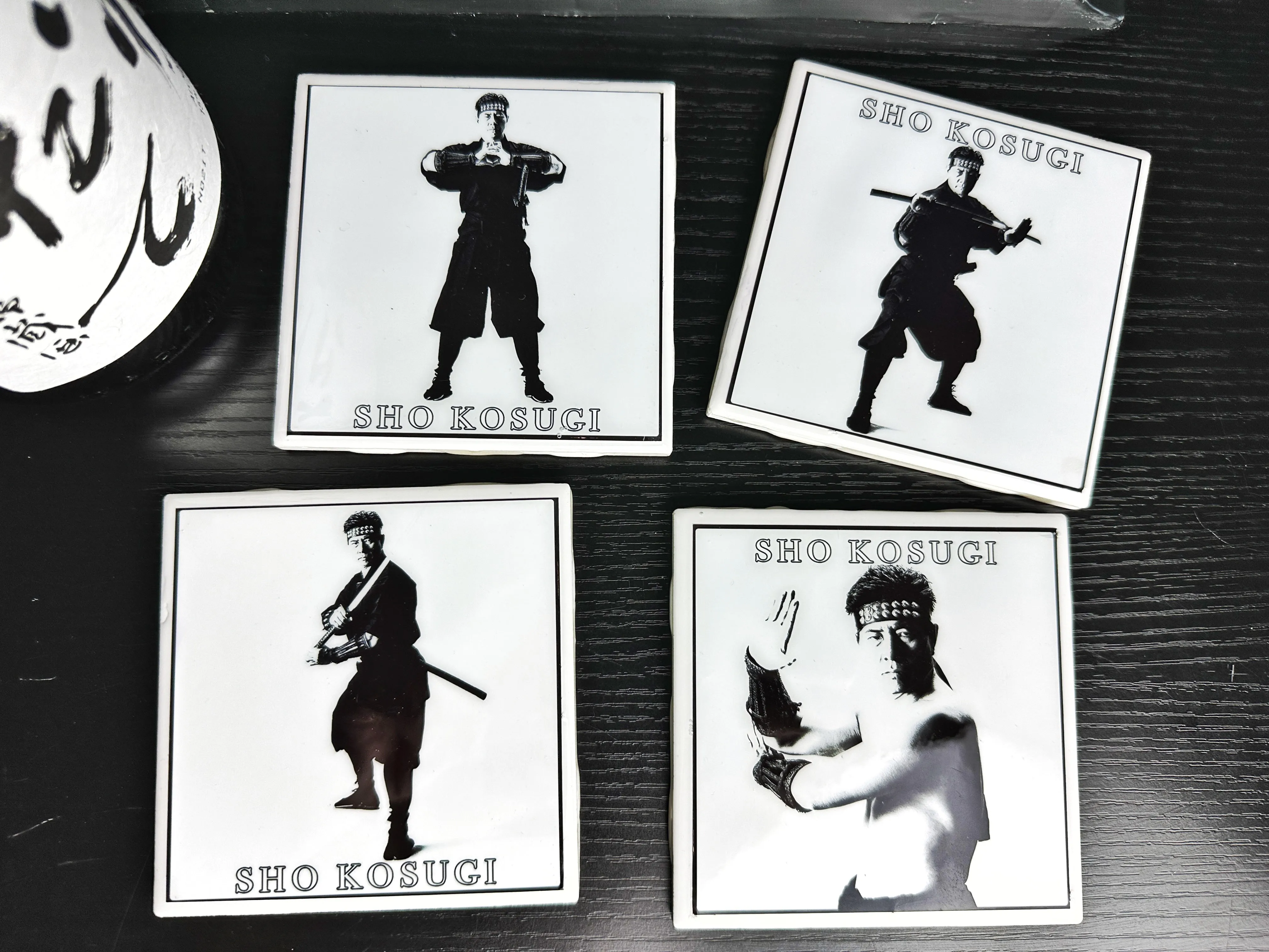 SHO KOSUGI CERAMIC COASTER SETS