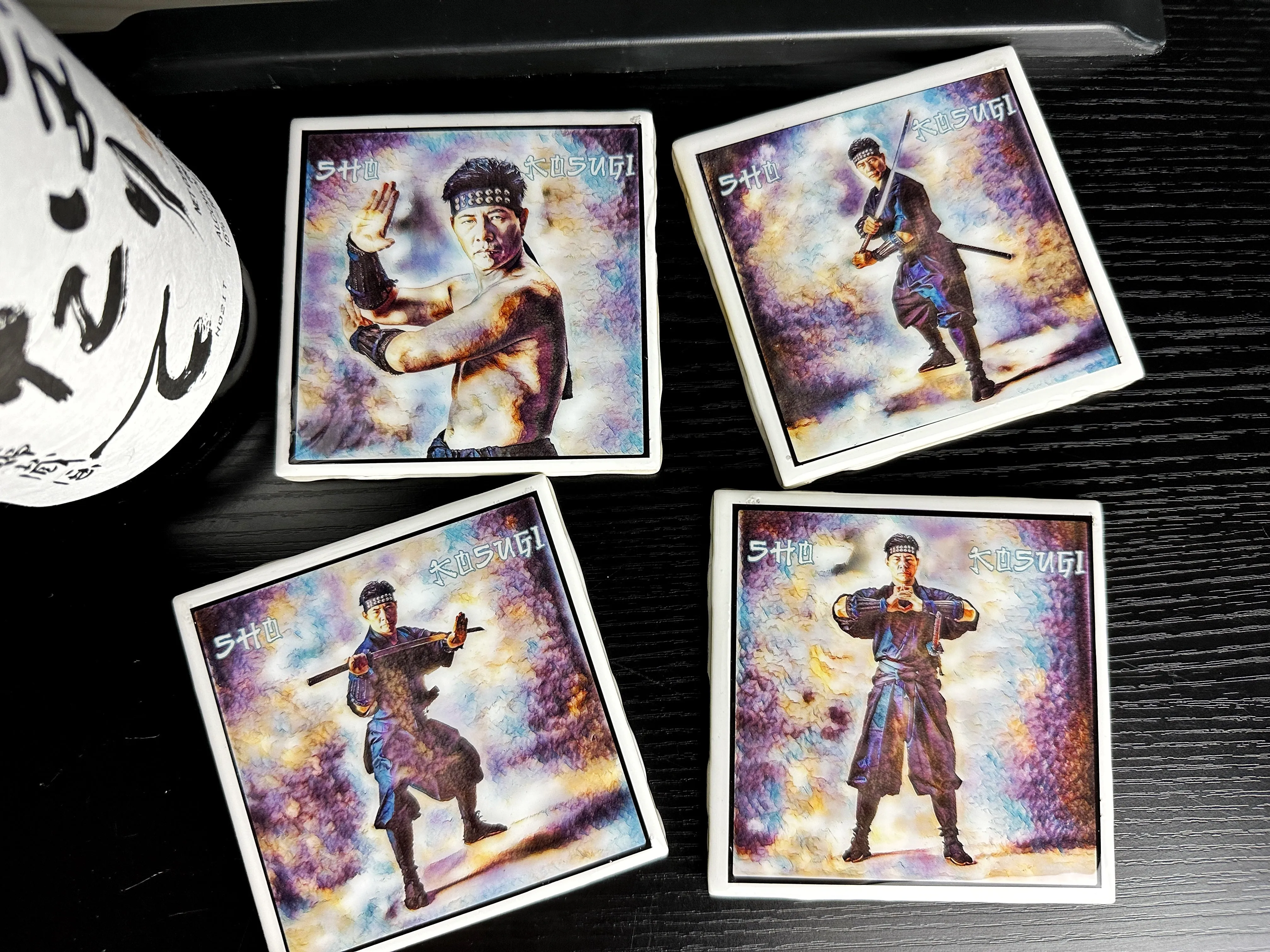 SHO KOSUGI CERAMIC COASTER SETS
