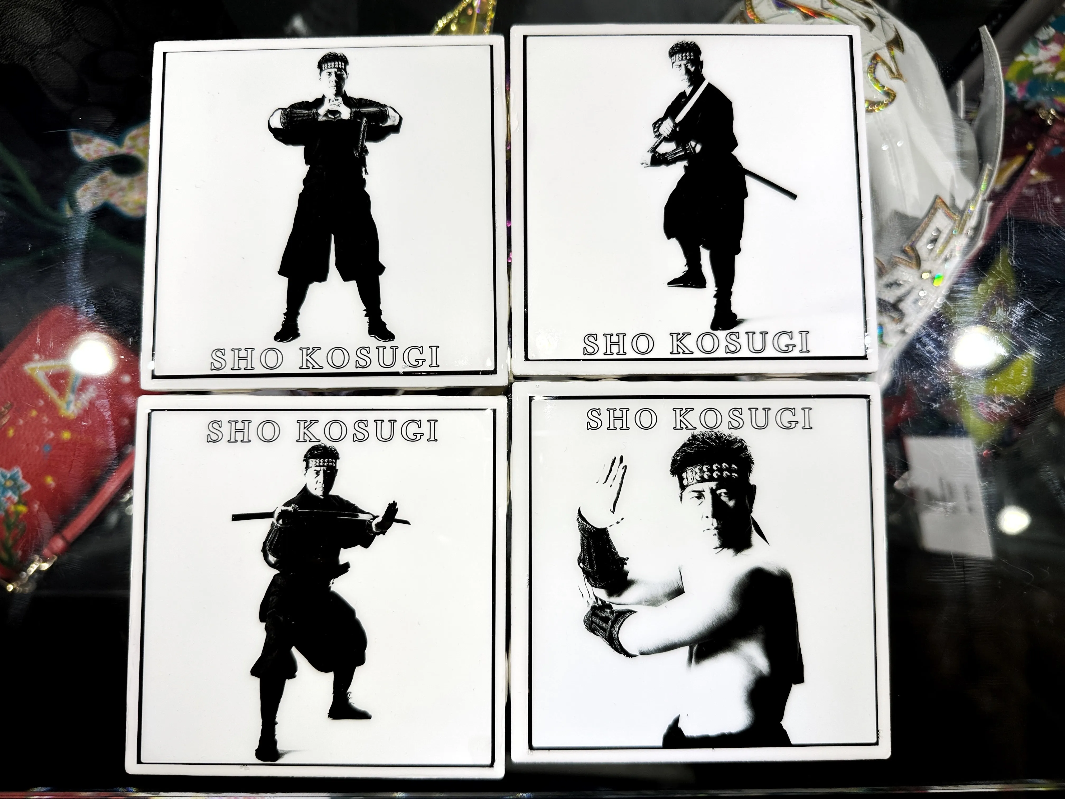 SHO KOSUGI CERAMIC COASTER SETS