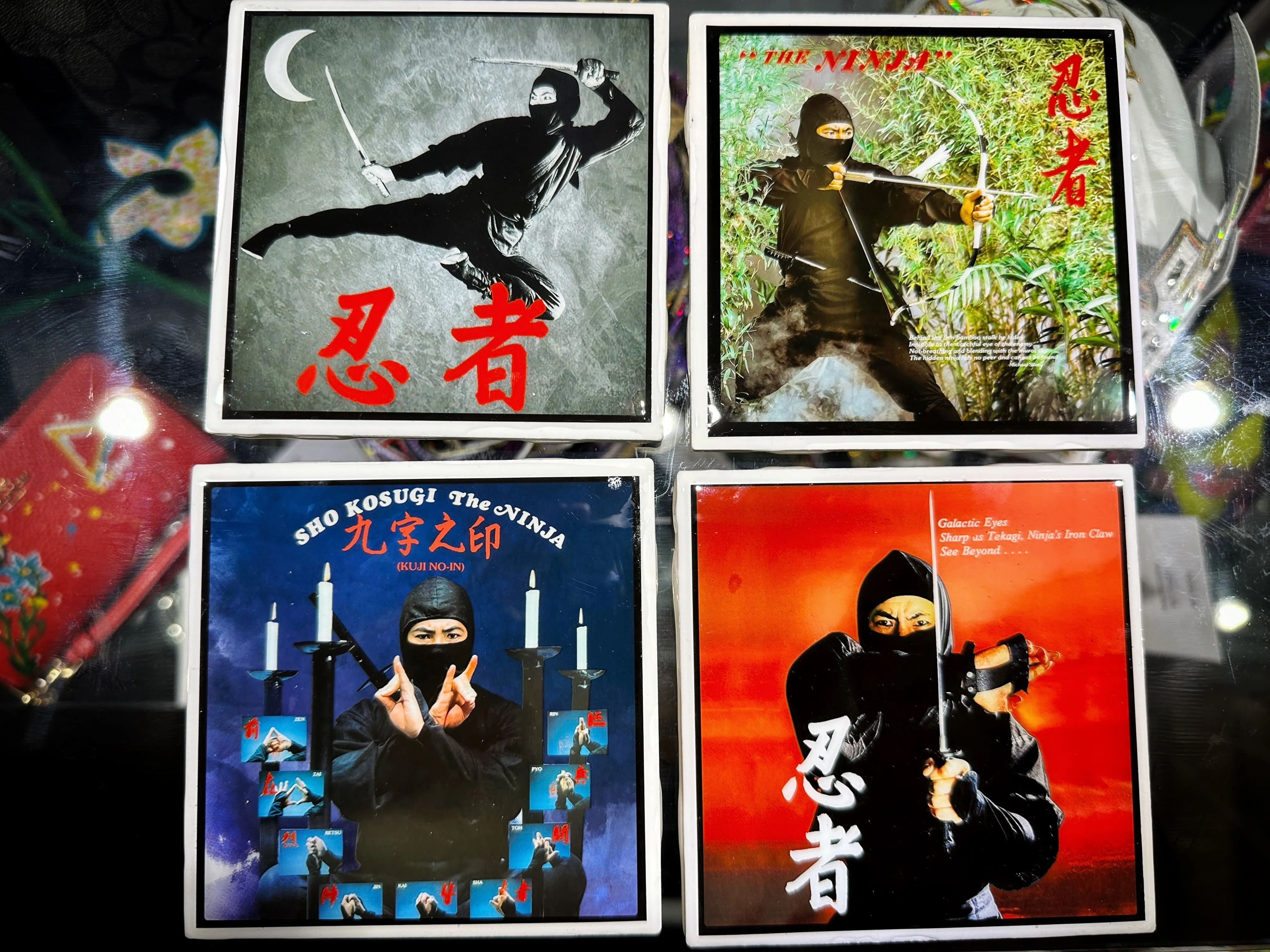 SHO KOSUGI CERAMIC COASTER SETS