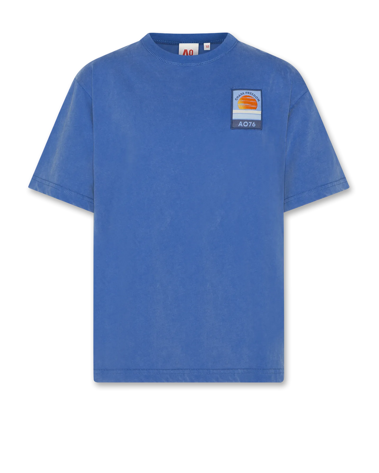 silas t-shirt sunset SW 000707 - bright blue