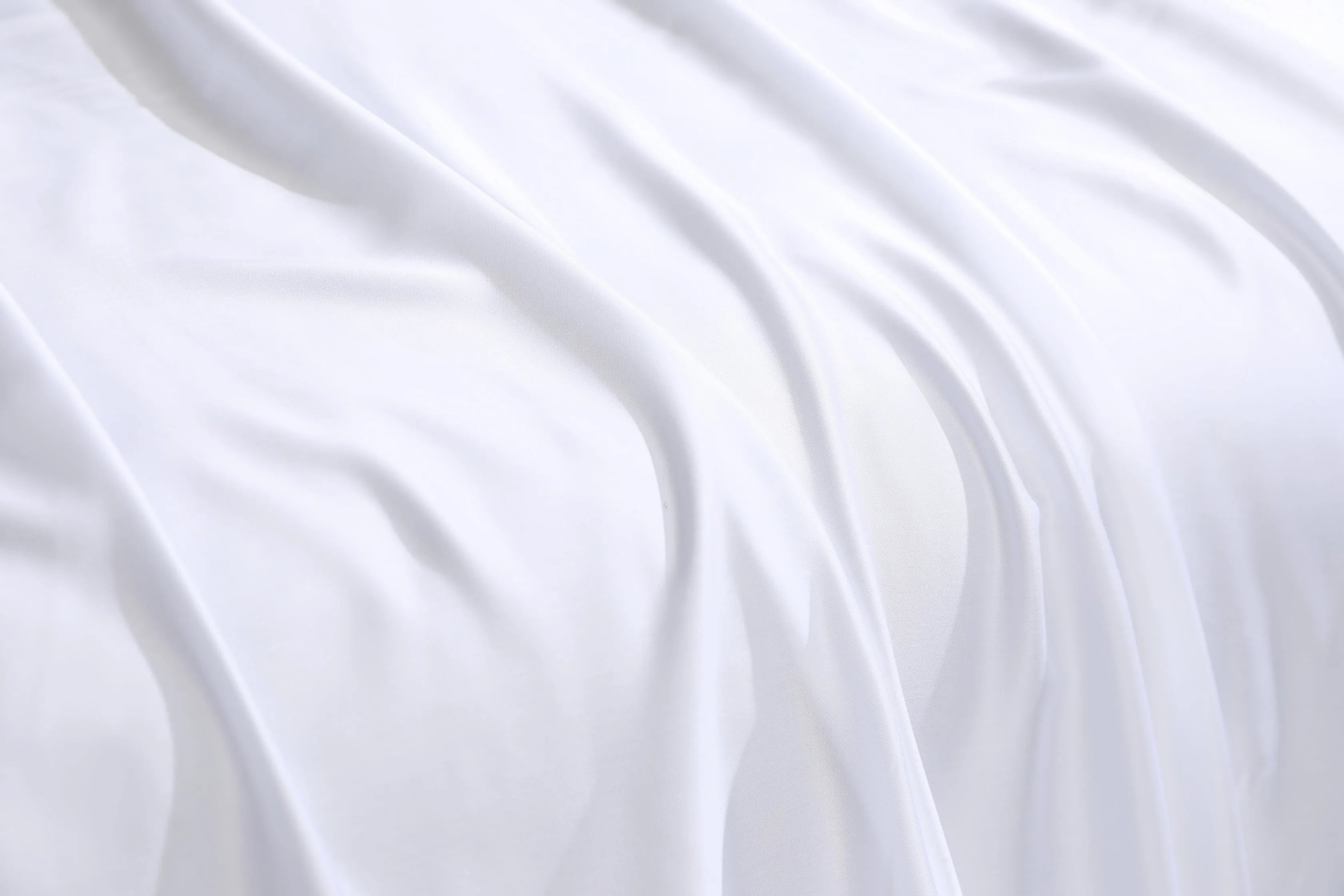 Silky Soft Organic Bamboo Quilt Covers - White