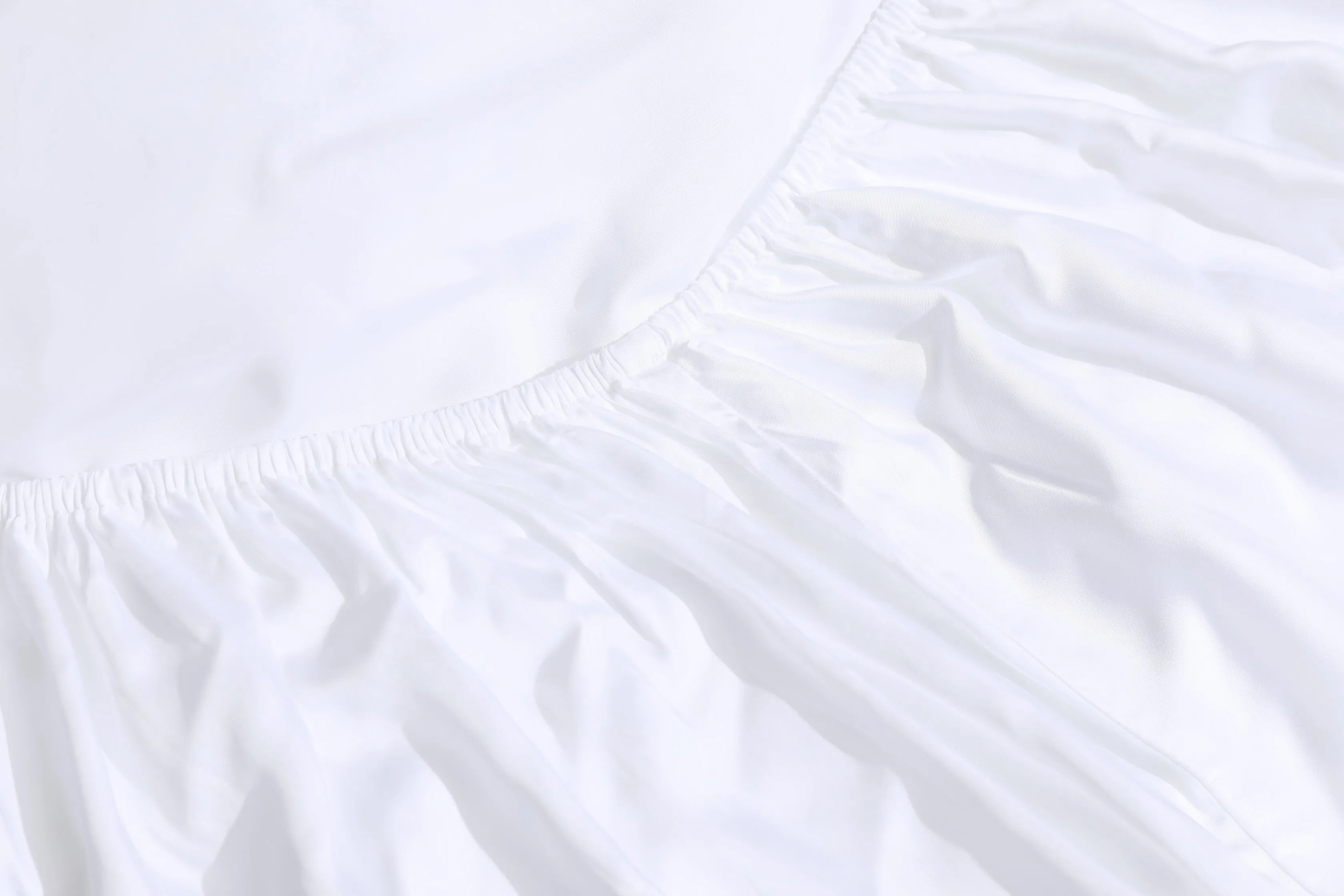 Silky Soft Organic Bamboo Sheet Set - White