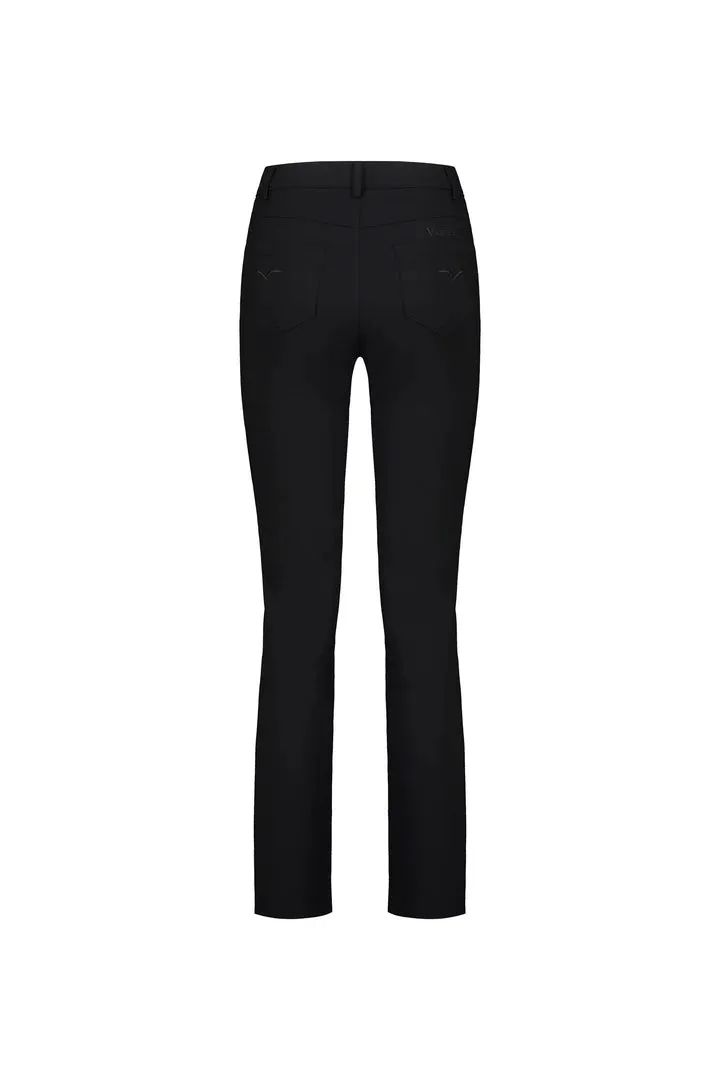 Slim Leg Ponti Pant with Fly - 5803 Black