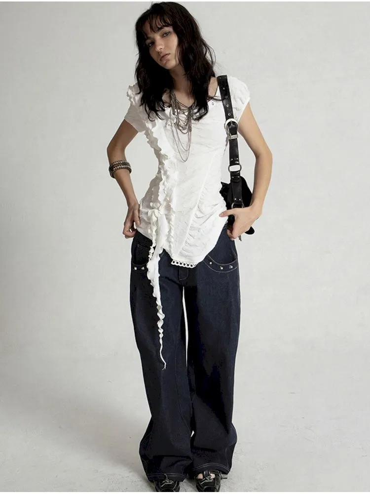 Slim thin short-sleeved T-shirt【s0000008478】