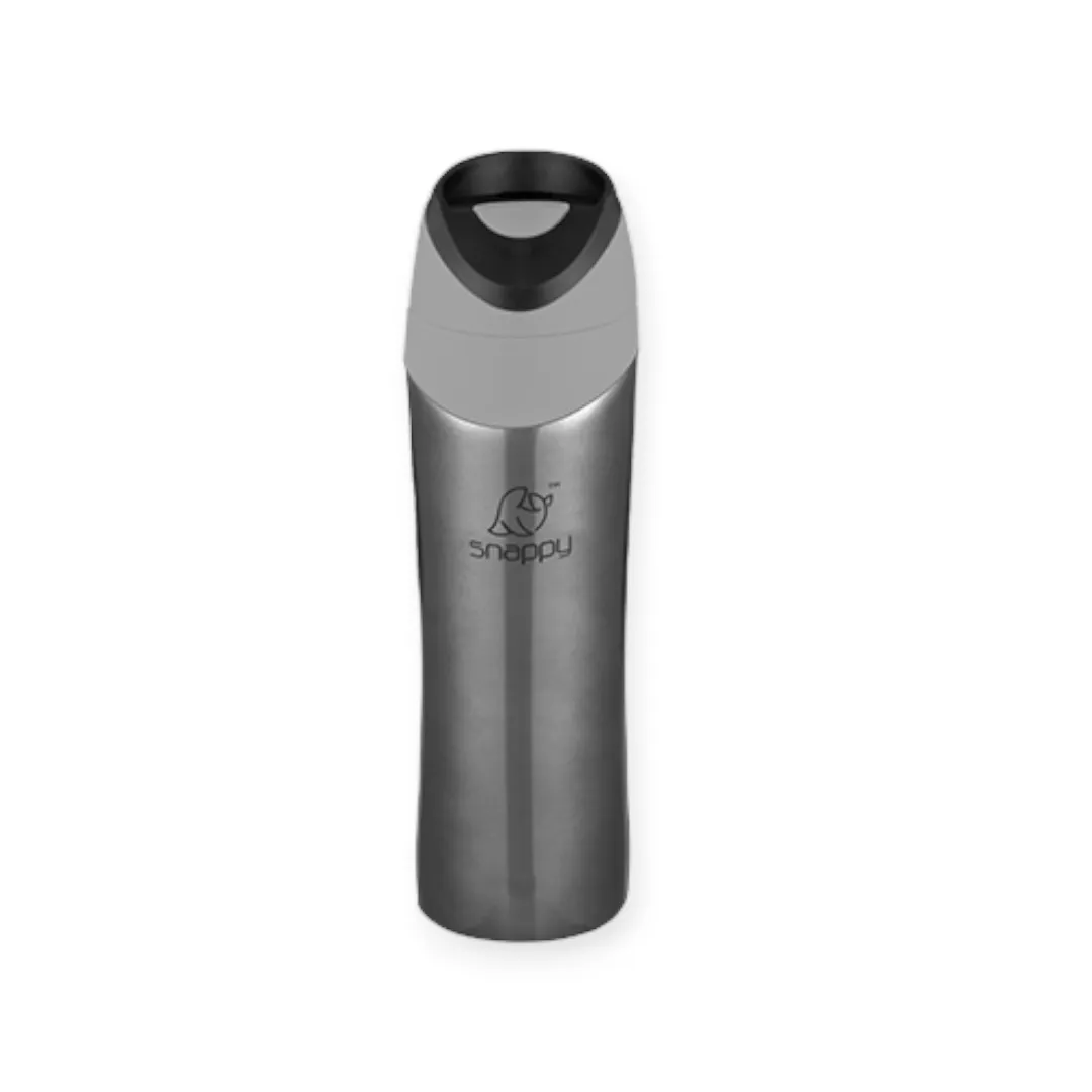 Snappy Double Wall Stainless Steel Tumbler 400ml Silver SN-SS400S