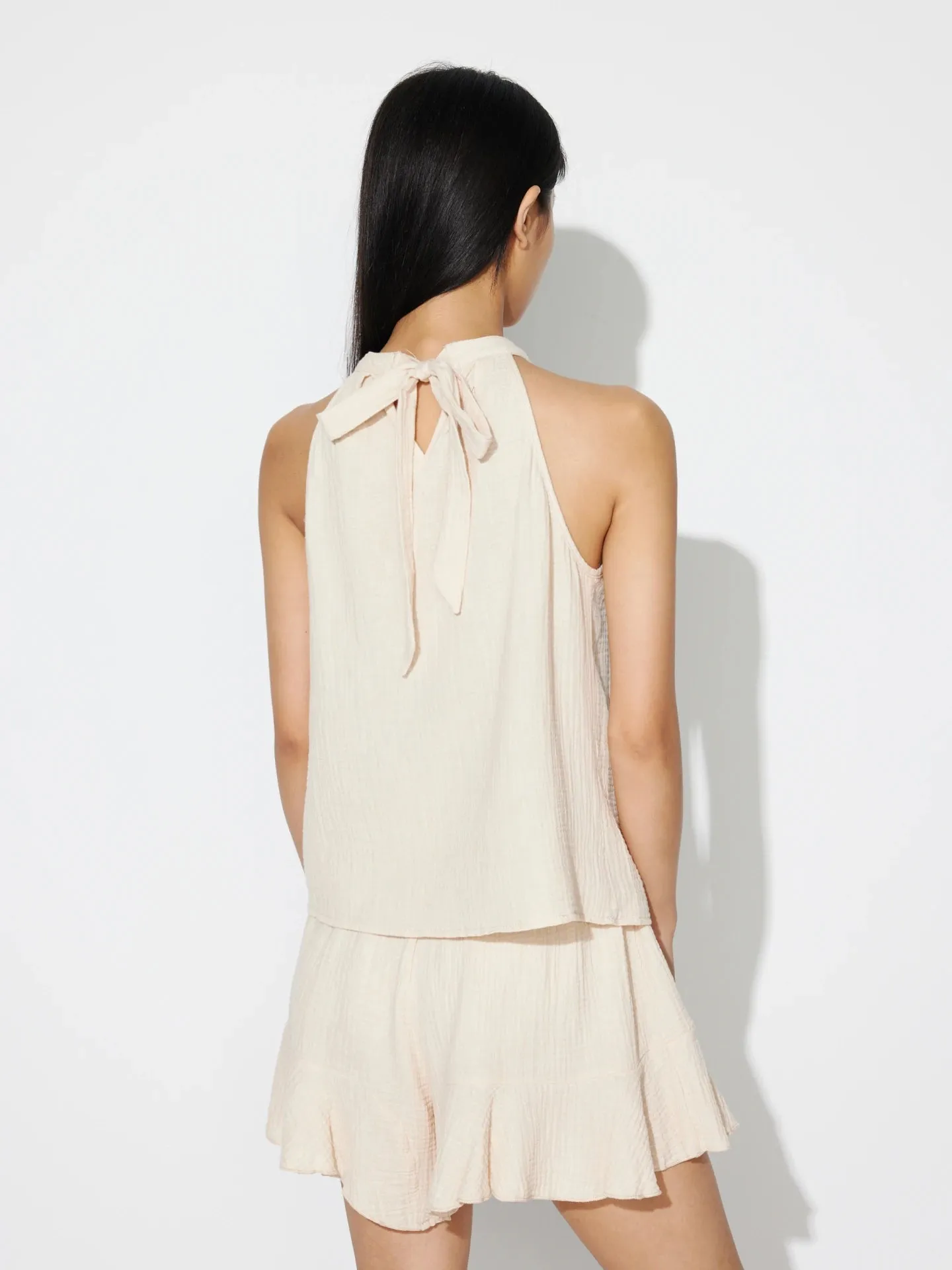 Soft Cream Co-ord Ensemble