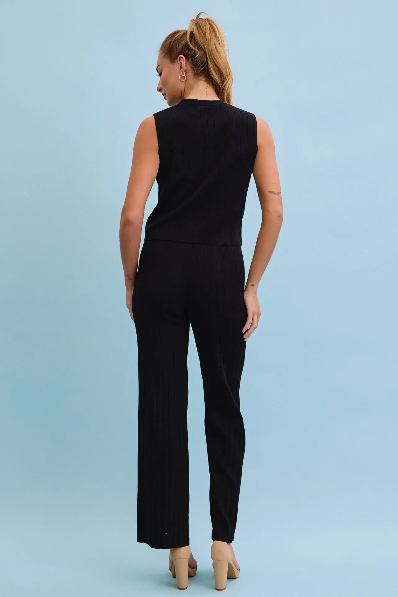 Soft Majesty Ribbed Knit Set