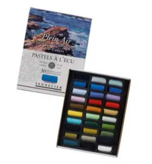 Soft Pastels Sets - SENNELIER L'ECU Extra Soft - HALF LENGTH - 30 SEASIDE Plein Air -