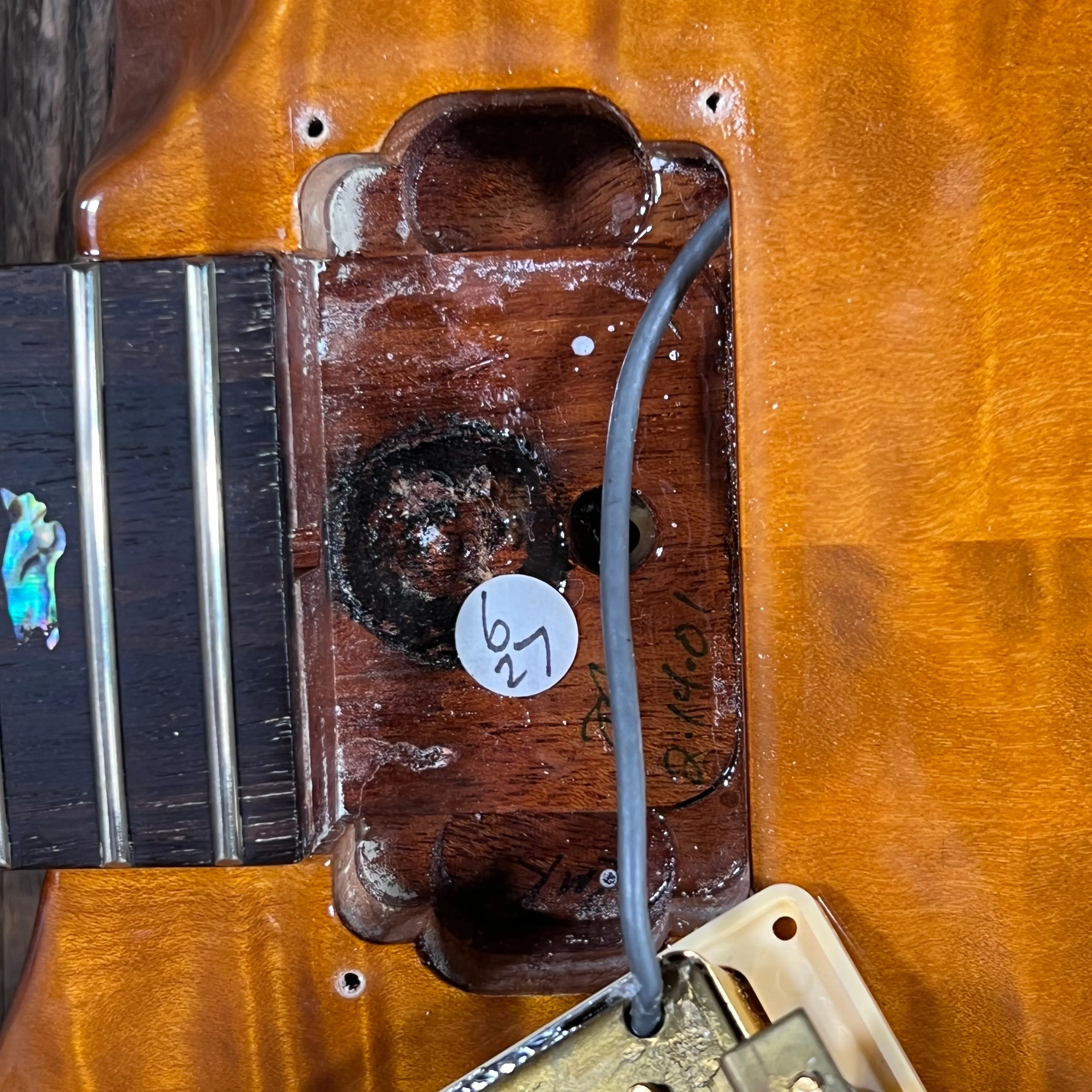 SOLD - PRS Custom 22 Artist Quilt Dragon Pickups Gold Hardware wide thin 2001 Violin Amber