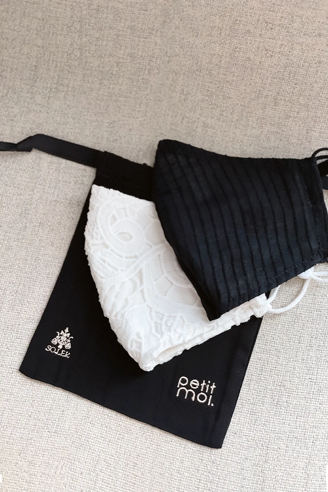 SO.LEK X PETIT MOI TWO MASK SETS
